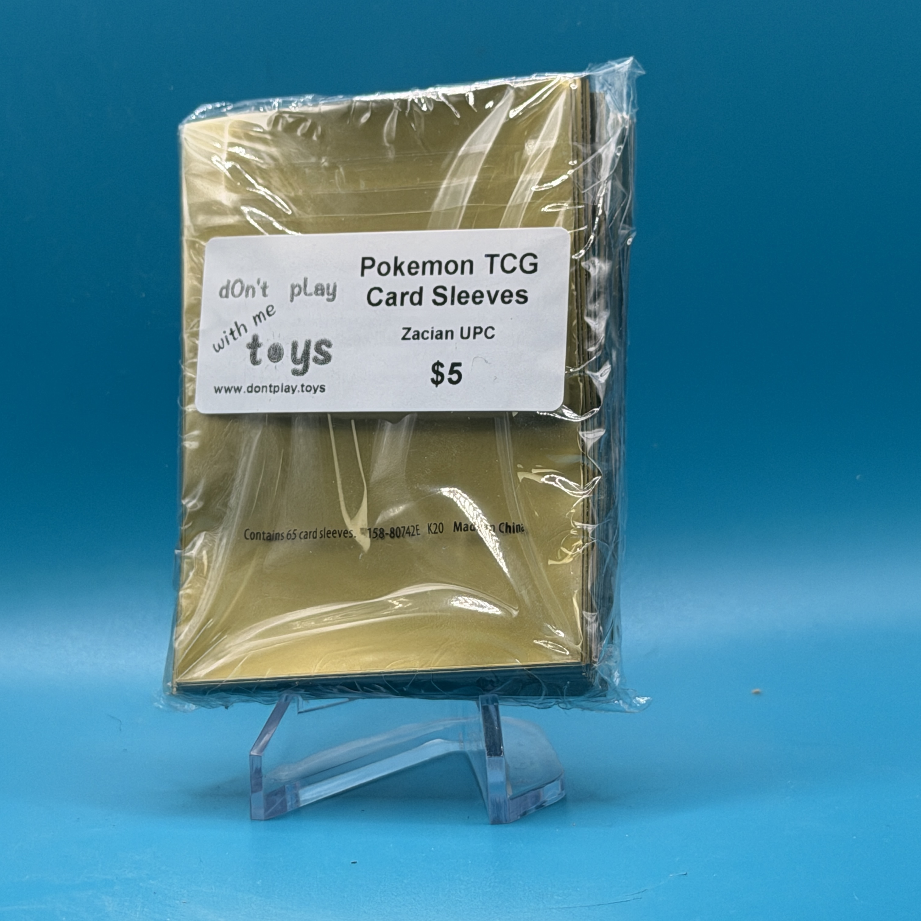 Zacian UPC Card Sleeves