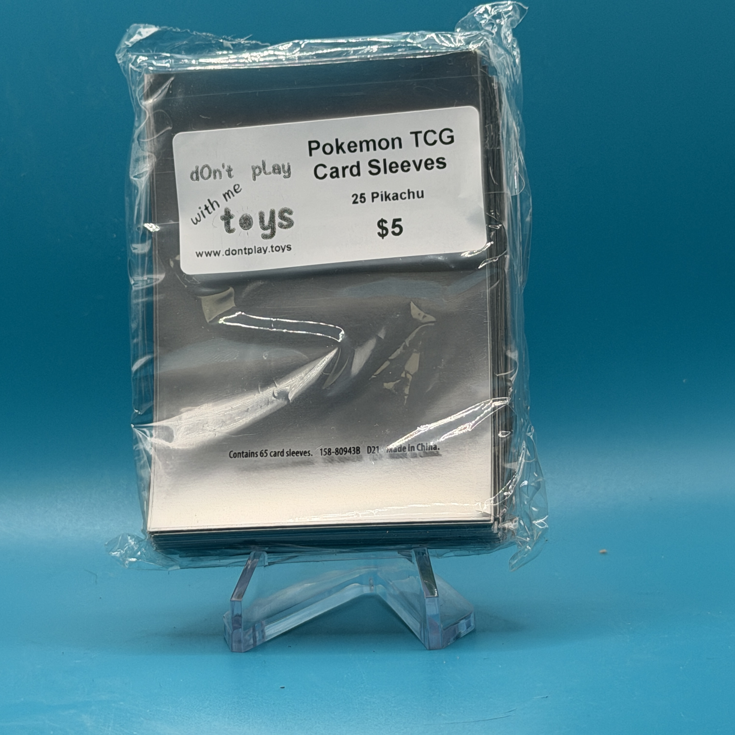 25 Pikachu Card Sleeves