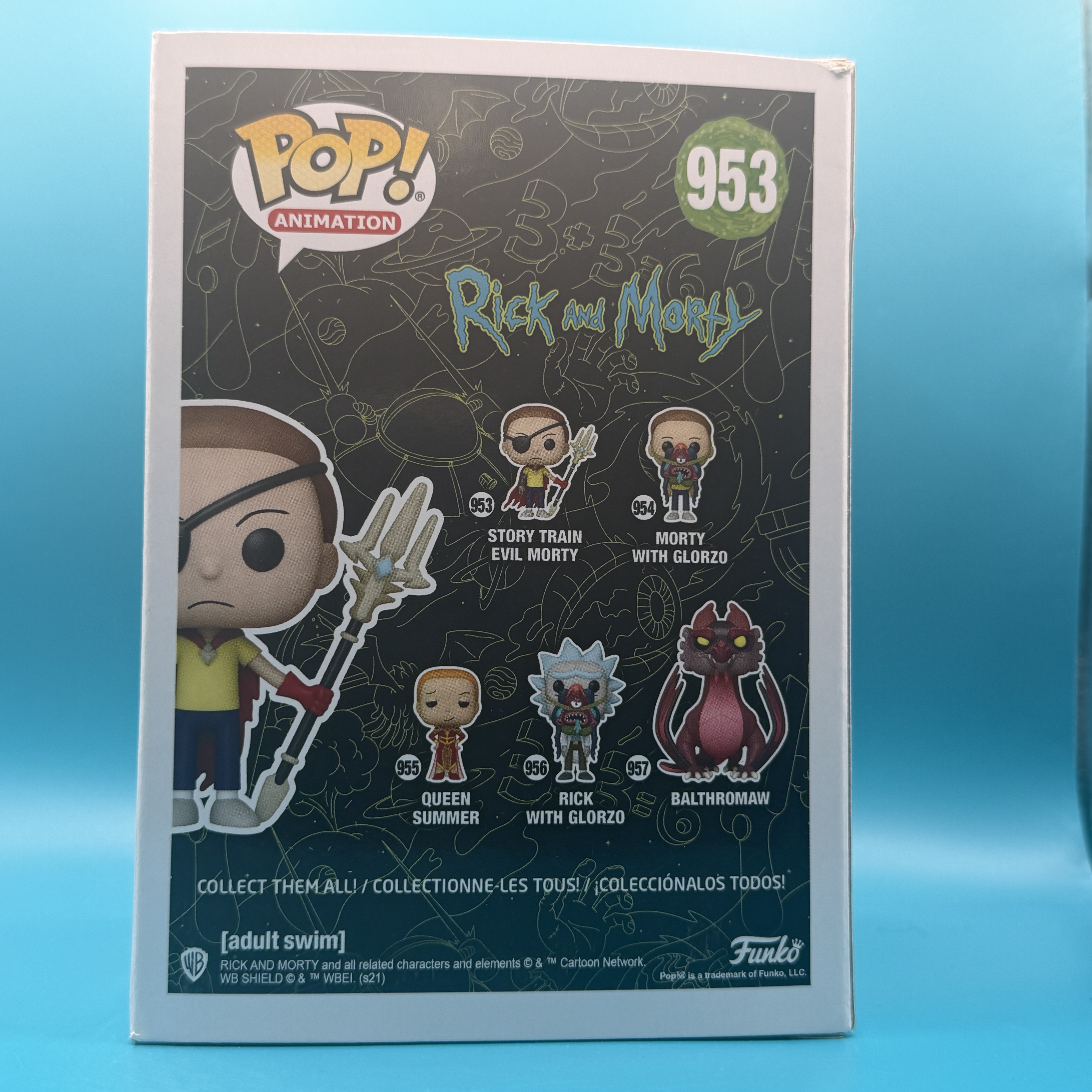 Story Train Evil Morty