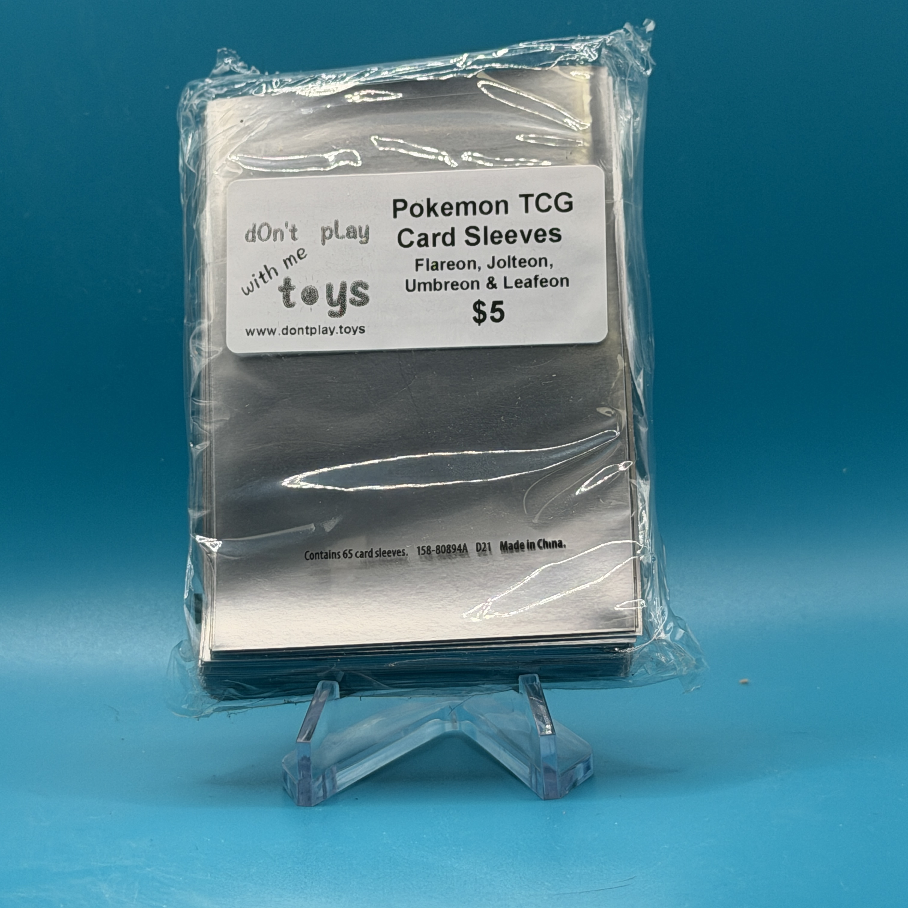 Flareon Jolteon Umbreon Leafeon Card Sleeves