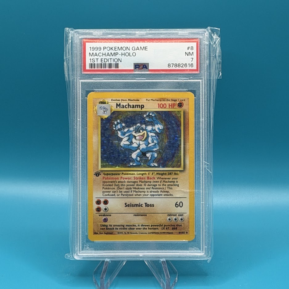 Machamp (Base Set Shadowless) PSA7