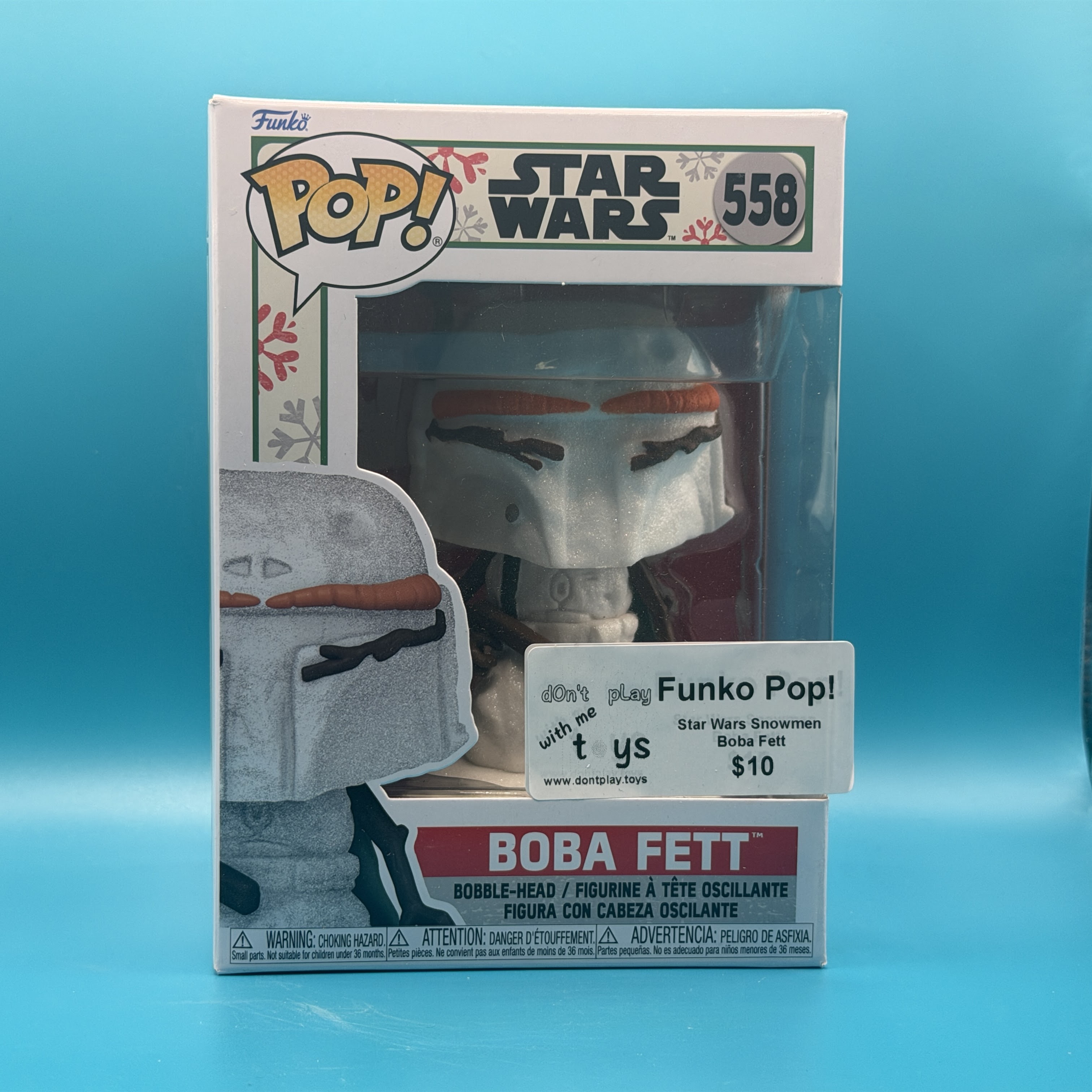 Star Wars Snowmen Boba Fett