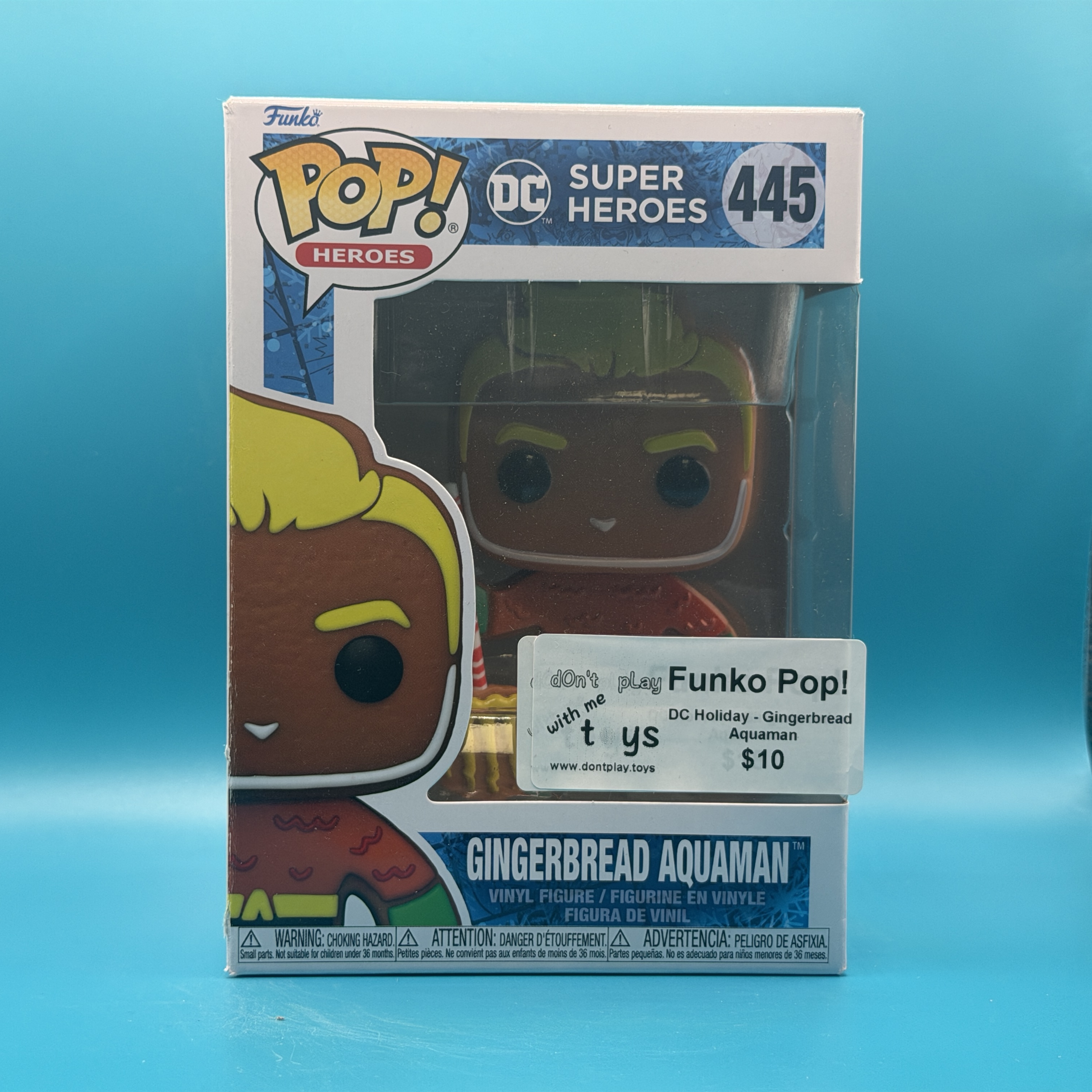 DC Holiday - Gingerbread Aquaman