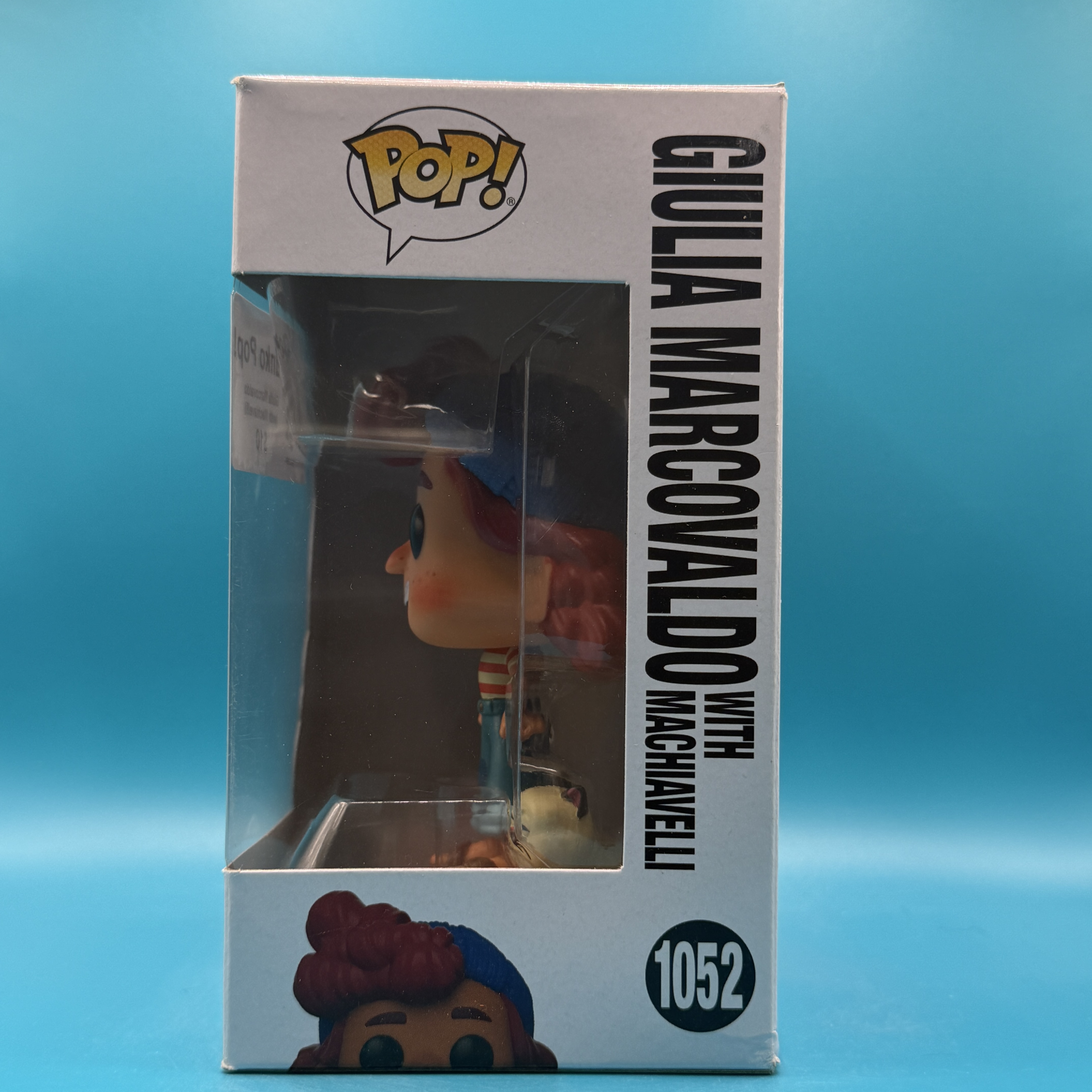 Giulia Marcovaldo with Machiavelli