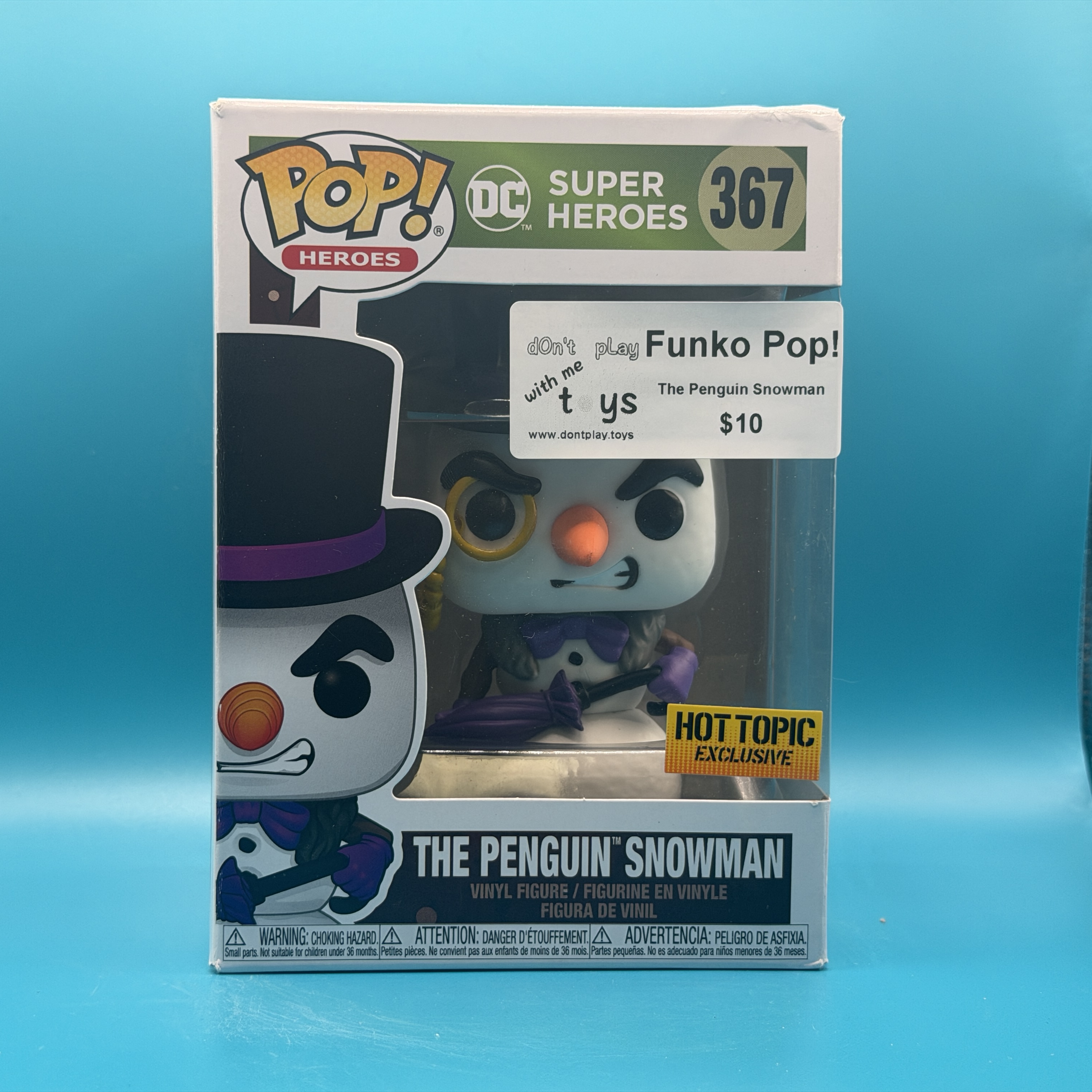 DC Holiday The Penguin Snowman